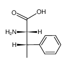 erythro-(2S,3S)-2-amino-3-phenylbutanoic acid结构式