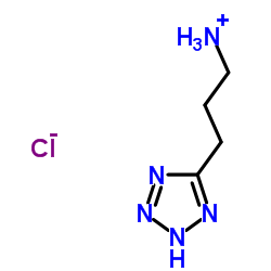 3-(1h-1,2,3,4-Tetrazol-5-yl)propan-1-aminehydrochloride Structure