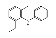 2-ethyl-6-methyl-N-phenylaniline Structure