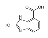 2-氧代-2,3-二氢-1H-苯并[d]咪唑-4-羧酸结构式