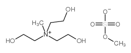 三(2-羟乙基)甲基硫酸铵结构式