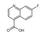 7-氟喹啉-4-羧酸结构式