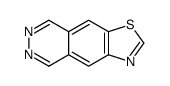 (9CI)-噻唑并[4,5-g]二氮杂萘结构式