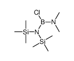 N-[[bis(trimethylsilyl)amino]-chloroboranyl]-N-methylmethanamine Structure