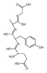 Poly(glutamyl-tyrosyl-alanyl-glycine) Structure