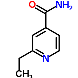 2-乙基异烟酰胺结构式