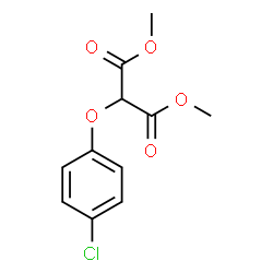 DIMETHYL 2-(4-CHLOROPHENOXY)MALONATE结构式