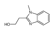 (9ci)-1-甲基-1H-苯并咪唑-2-乙醇结构式