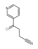 4-氧代-4-吡啶-3-基丁腈结构式