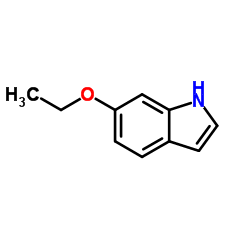 6-乙氧基吲哚结构式