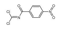 (4-Nitrobenzoyl)isocyaniddichlorid Structure