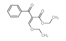Benzenepropanoic acid, a-(ethoxymethylene)-b-oxo-, ethyl ester结构式