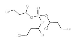 磷酸三(1,3-二氯丙基)酯结构式