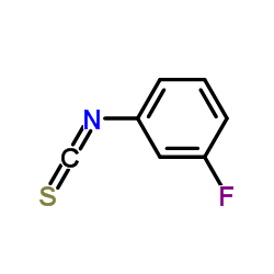异硫氰酸3-氟苯酯结构式