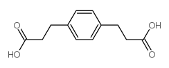 p-Phenylenedipropionic Acid Structure