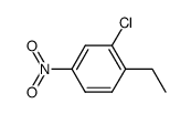 3-Chloro-4-ethylnitrobenzene Structure