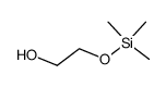 2-(trimethylsilyloxy)ethanol结构式
