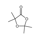 2,2,5,5-Tetramethyl-1,3-dioxolane-4-one Structure