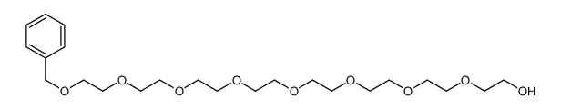Benzyl-PEG8-alcohol结构式
