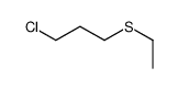 1-chloro-3-ethylsulfanylpropane结构式
