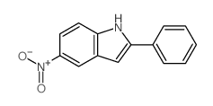 5-硝基-2-苯基-1H-吲哚结构式