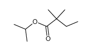 isopropyl 2,2-dimethylbutanoate结构式