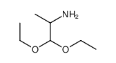 1,1-diethoxypropan-2-amine结构式