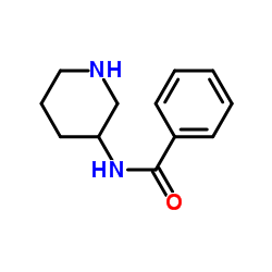 N-(piperidin-3-yl)benzamide Structure
