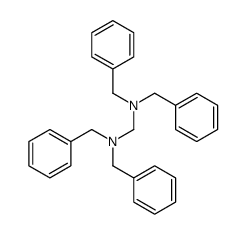 N,N,N',N'-Tetrabenzylmethanediamine Structure