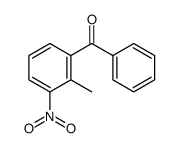 (2-methyl-3-nitrophenyl)-phenylmethanone结构式