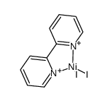 (2,2'-Bipyridine)diiodonickel Structure