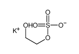 甘醇硫酸酯钾结构式