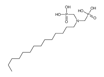 [(tetradecylimino)bis(methylene)]diphosphonic acid Structure