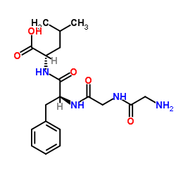 (Des-Tyr1)-Leu-Enkephalin Structure