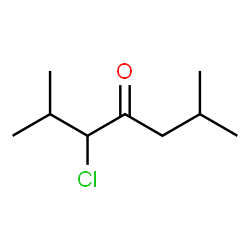 3-chloro-2,6-dimethylheptan-4-one Structure