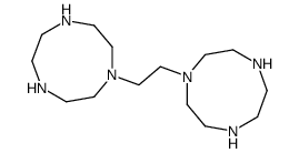 1-[2-(1,4,7-triazonan-1-yl)ethyl]-1,4,7-triazonane Structure