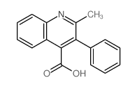 2-methyl-3-phenyl-quinoline-4-carboxylate Structure