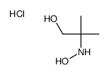 2-(hydroxyamino)-2-methylpropan-1-ol,hydrochloride Structure