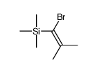 (1-bromo-2-methylprop-1-enyl)-trimethylsilane结构式