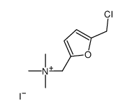 [5-(chloromethyl)furan-2-yl]methyl-trimethylazanium,iodide结构式
