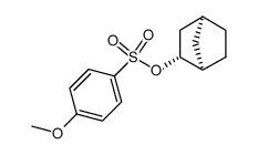 exo-2-norbornyl p-methoxybenzenesulfonate结构式