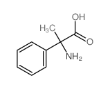 2-amino-2-phenyl-propanoic acid结构式