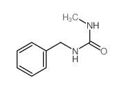 1-benzyl-3-methyl-urea结构式