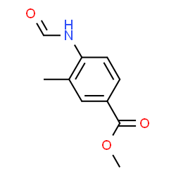 Benzoic acid, 4-(formylamino)-3-methyl-, methyl ester (9CI) picture