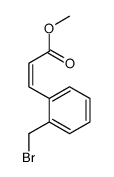 methyl 3-[2-(bromomethyl)phenyl]prop-2-enoate结构式