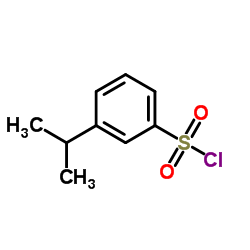 3-异丙基苯磺酰氯结构式
