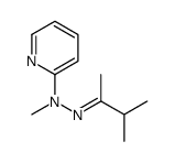 3-Methyl-2-butanone methyl(2-pyridinyl)hydrazone结构式