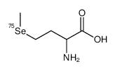 2-amino-4-methylselanylbutanoic acid Structure