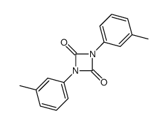 1,3-bis(3-methylphenyl)-1,3-diazetidine-2,4-dione结构式