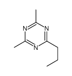 2,4-dimethyl-6-propyl-1,3,5-triazine Structure